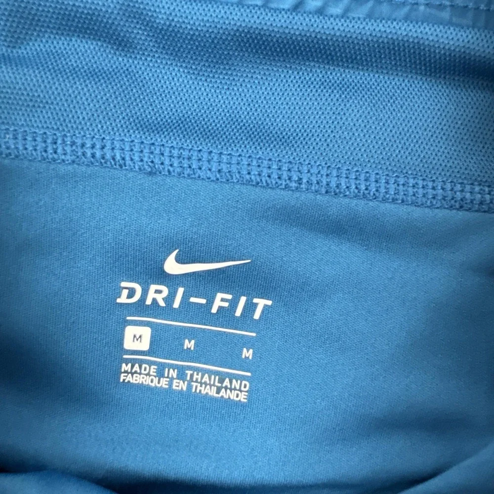 Nike Dri-FIT Running Shorts Womens Medium Blue‎ 4 Inch Lined Athletic 895116-457